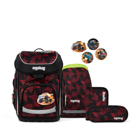 Ergobag Schulranzen Set cubo UnaufhaltBär 01510-90394-10
