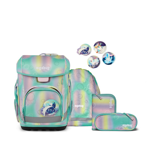 Ergobag Schulranzen Set cubo light ZauBärwelt 01518-90280-10