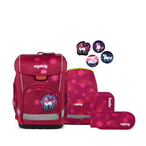 Ergobag Schulranzen Set cubo light MondzauBär 01518-90397-10