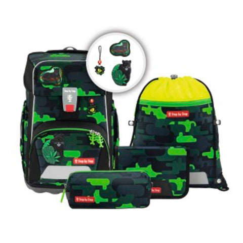 Step by Step GIANT Schulranzen-Set "Black Cat Chiko", 5-teilig 00138054