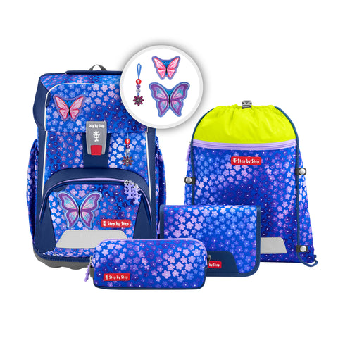 Step by Step GIANT Schulranzen-Set "Butterfly Maja", 5-teilig 00138057