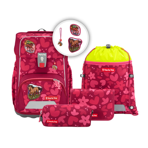 Step by Step GIANT Schulranzen-Set "Wild  Horse Nora", 5-teilig 00138056