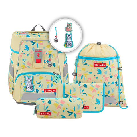 Step by Step SPACE Schulranzen-Set "Cat Lilly", 5-teilig 00138046