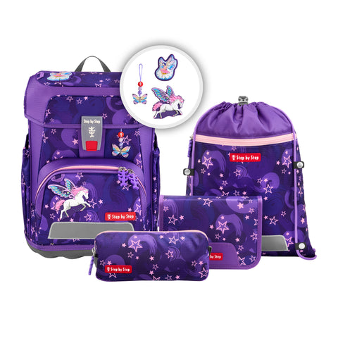 Step by Step CLOUD Schulranzen-Set "Pegasus Liv", 5-teilig 00138053