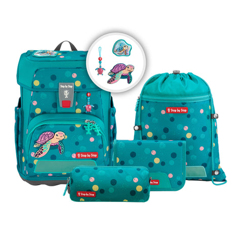 Step by Step CLOUD Schulranzen-Set "Turtle Josie", 5-teilig 00138052