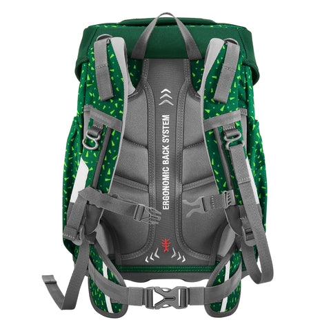 Step by Step BASIS Schulranzen-Set "Green Graphics", 4-teilig 00138058