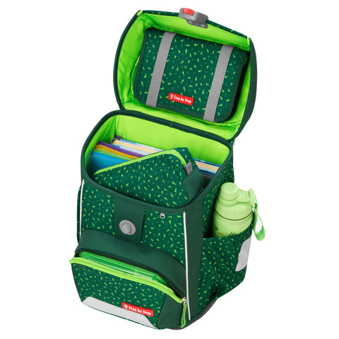 Step by Step BASIS Schulranzen-Set "Green Graphics", 4-teilig 00138058