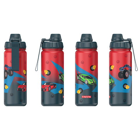 Step by Step Isolierte Edelstahl-Trinkflasche "Car" 0013905