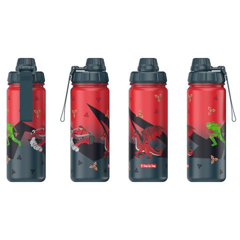 Step by Step Isolierte Edelstahl-Trinkflasche "Warrior" 00139043
