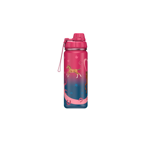 Step by Step Isolierte Edelstahl-Trinkflasche "Wild Horse"
