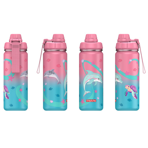 Step by Step Isolierte Edelstahl-Trinkflasche "Sealife" 00139035
