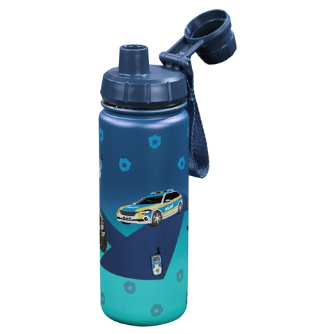 Step by Step Isolierte Edelstahl-Trinkflasche "Police" 00139015