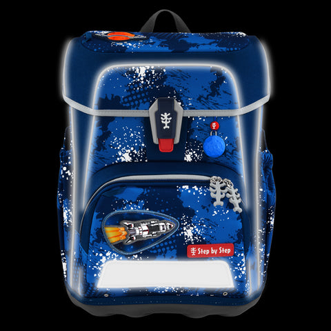 Step by Step CLOUD REFLECT Schulranzen-Set "Rocket Novo", 5-teilig 00138087