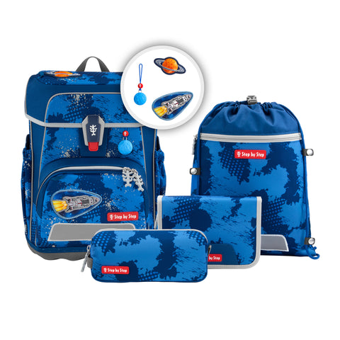 Step by Step CLOUD REFLECT Schulranzen-Set "Rocket Novo", 5-teilig 00138087