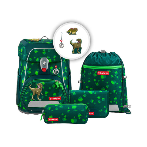 Step by Step FIT Schulranzen-Set "Dino Targo", 5-teilig 00138438