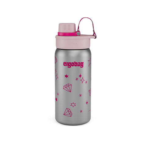 Ergobag Glitzer Edelstahl Trinkflasche 01071-40082-10