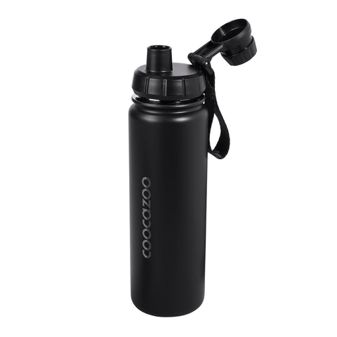 Coccazoo Isolierte Edelstahl-Trinkflasche, Black 00211812
