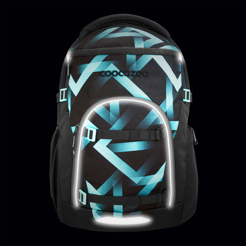 Coccazoo Rucksack BYTE, Laser Lights 00211792