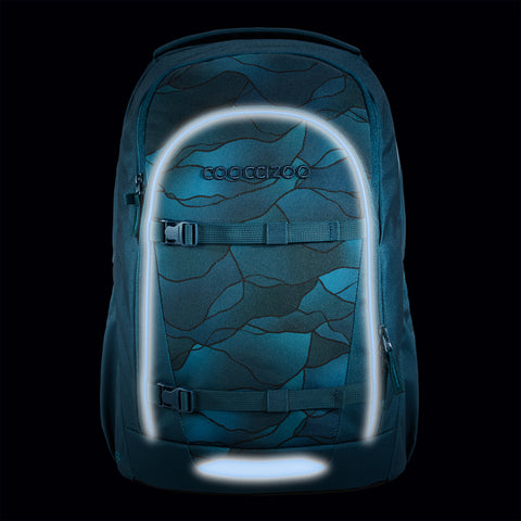 Coccazoo Rucksack EVERY, Crystal Waves 00211783