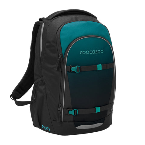 Coccazoo Rucksack EVERY, Teal Shadows 00211809