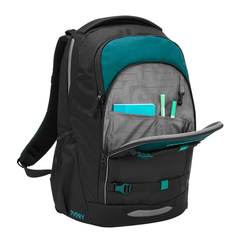 Coccazoo Rucksack EVERY, Teal Shadows 00211809