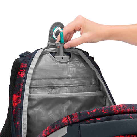 Coccazoo Rucksack PORTER, Broken Black 00211737