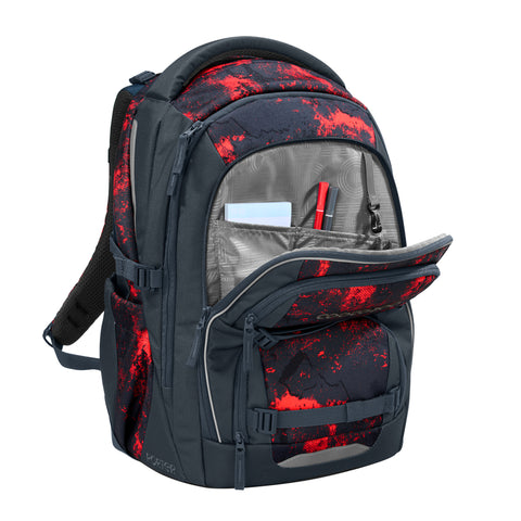 Coccazoo Rucksack PORTER, Broken Black 00211737
