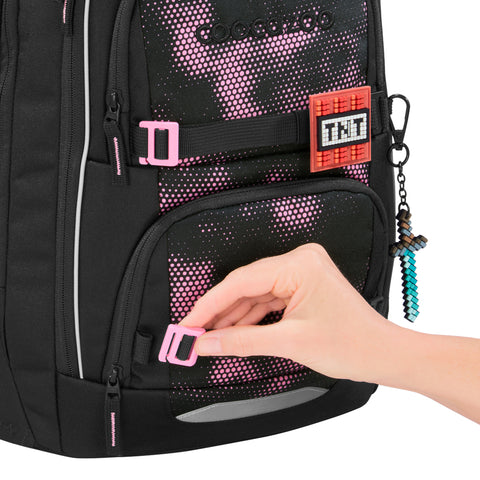 Coccazoo Rucksack PORTER, Pink Illusion 00211700