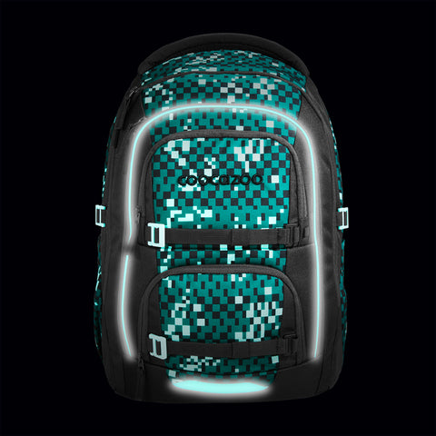 Coccazoo Rucksack PORTER, Pixel Blox 00211703