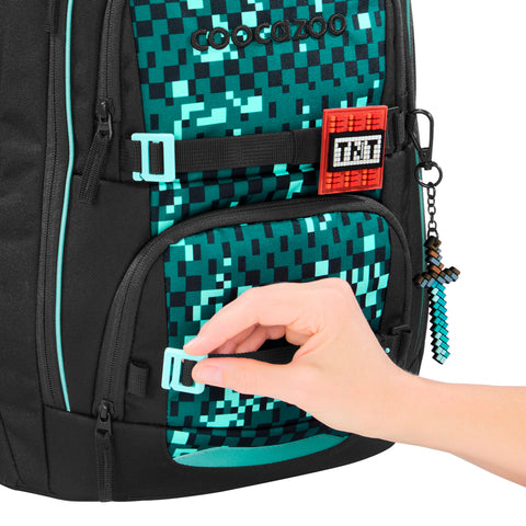 Coccazoo Rucksack PORTER, Pixel Blox 00211703