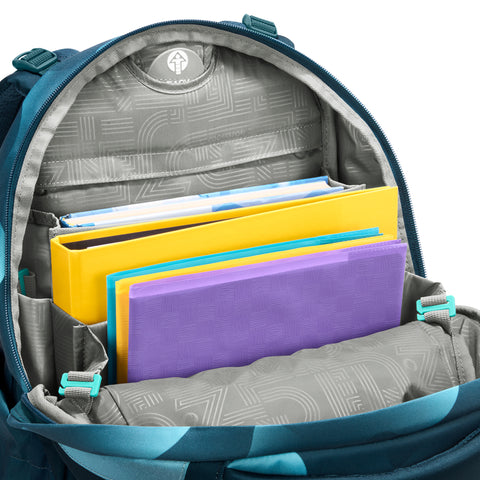 Coccazoo Rucksack MATE, Aqua Flow 00211731