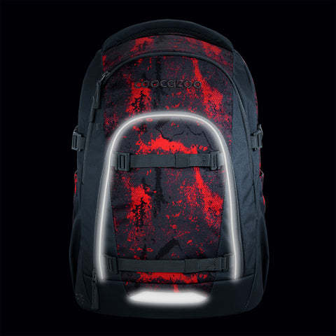 Coccazoo Rucksack MATE, Broken Black 00211734
