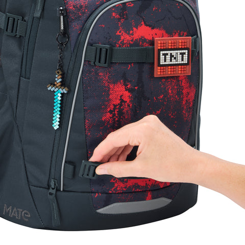 Coccazoo Rucksack MATE, Broken Black 00211734