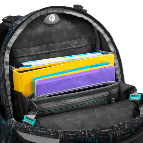 Coccazoo Rucksack-Set MATE Humedica, Free Spirit, 3-tlg.