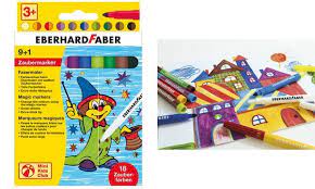 Faserschreiberetui 10St sort. EBERHARD FABER 551010 Zauber