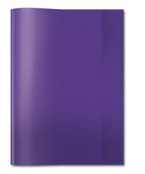 Heftschoner A4 transp.violett HERMA 7496 Plastik