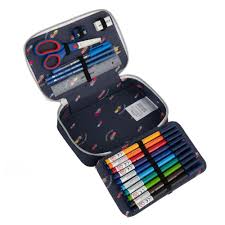 Jeune Premier Pencil Box Filled (gefülltes Mäppchen) Cherry Pompon Pf023127