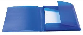 Gummizugmappe A3 PP transl. HERMA 19519 dunkelblau
