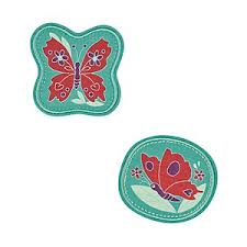 DerDieDas Wechselbuttons, 2tlg. Butterfly Garden D841100119900