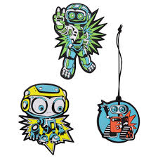 DDD Wechselbuttons Blue Robot