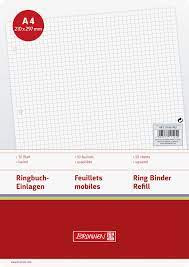 Ringbucheinlage A4 kar 50Bl 10-66902