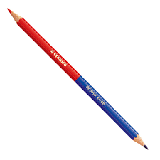 Farbstift  rot/blau STABILO 87/815 Original