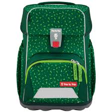 Step by Step BASIS Schulranzen-Set "Green Graphics", 4-teilig 00138058