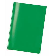 Heftschoner A4 transp. dkl.grü HERMA 7495 Plastik