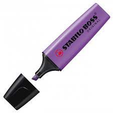 Textmarker Boss lavendel STABILO 70/55