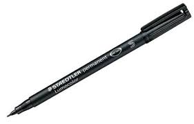 Folienstift Lumocolor S schwar STAEDTLER 313-9 permanent