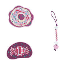 DerDieDas Wechselbuttons, 2tlg. Sweet Sprinkles D841100119800