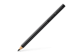 Farbstift Jumbo Grip schwarz FABER CASTELL 110999