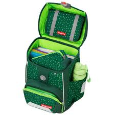 Step by Step BASIS Schulranzen-Set "Green Graphics", 4-teilig 00138058