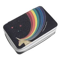 Jeune Premier Pencil Box Filled (gefülltes Mäppchen) Unicorn Gold Pf023129